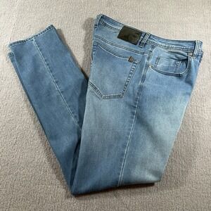 Buffalo David Bitton Jeans‎ Men 34x34 Blue Stretch Adam Slim Fit Denim Preppy